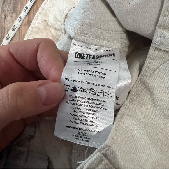 One Teaspoon Street walkers 80's nash cream jeans‎ - Picture 11 of 12